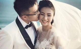 Ảnh cưới của Ngọc Hân và bạn trai.