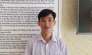 Bạn Trần Văn Duẩn - người đoạt giải nhất cuộc thi tuần 11.