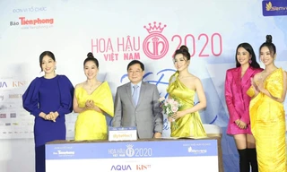 Lễ ký kết các nhà tài trợ tại họp báo Bán kết toàn quốc HHVN 2020