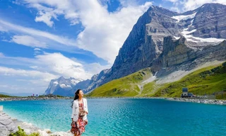 Cô gái Việt 'hạ cánh nơi anh' ở Thụy Sĩ