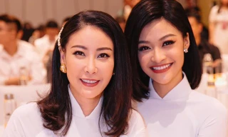 Đọ sắc với đàn em kém 24 tuổi, Hà Kiều Anh vẫn không lép vế nhờ chiêu 'hack tuổi' tinh tế