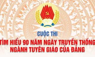 Bạn Trần Phong Bắc đoạt giải Nhất Cuộc thi tuần tìm hiểu truyền thống ngành Tuyên giáo
