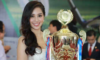 Tiểu Vy: 'Ngưỡng mộ khi Ngọc Hân, Huyền My thi đấu tại Tiền Phong Golf Championship'