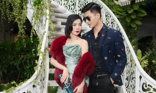 Lệ Quyên khoe vai trần gợi cảm bên “người tình tin đồn' kém 11 tuổi ở show thời trang