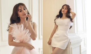 Giảm hơn 12kg trong 6 tháng, Khánh Thi tự tin khoe vòng eo 60cm thon thả với váy bó sát