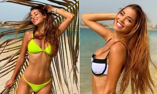 Hoa hậu Hoàn vũ Italy 2020 sở hữu đường cong nóng bỏng tựa 'thiên thần nội y'