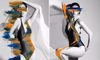 Khánh Vân bôi sơn khắp người chụp bikini và ý nghĩa sau đó khiến fans cảm động 