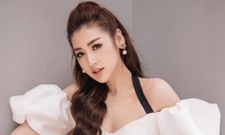 Á hậu Tú Anh bức xúc vì bị lấy hình ảnh trái phép để quảng cáo.