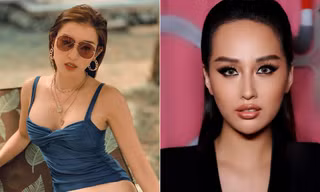 Huyền My nóng bỏng với bikini, Mai Phương Thuý ma mị với kiểu make-up mới