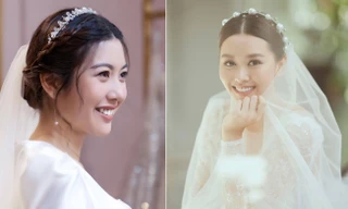 Nhìn lại hôn lễ đẹp như cổ tích của hai nàng Á hậu hiếm hoi lên xe hoa trong năm 2020