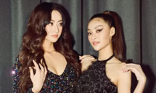 Lương Thùy Linh diện váy xẻ khoe chân dài 1m22 'cực phẩm', Kiều Loan khoe ca khúc mới