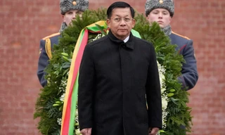 Lãnh đạo chính quyền quân sự Myanmar thăm Nga