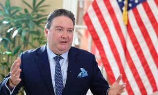 Đại sứ Mỹ tại Việt Nam Marc Knapper. Ảnh: Đức Thành