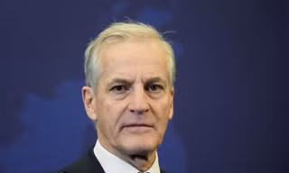 Thủ tướng Na Uy Jonas Gahr Stoere. (Ảnh: Reuters)