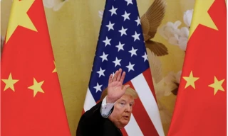 Ông Trump trong chuyến thăm TQ năm 2017. (Ảnh: Reuters)