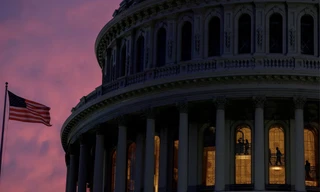 Một phần toà nhà quốc hội Mỹ. (Ảnh: Reuters)