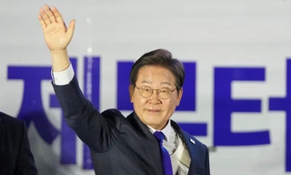 Ông Lee Jae-myung giành chiến thắng trong cuộc bầu cử ngày 3/6 để trở thành tổng thống tiếp theo của Hàn Quốc. (Ảnh: AP)