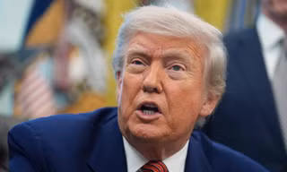 Tổng thống Mỹ Donald Trump. (Ảnh: AP)
