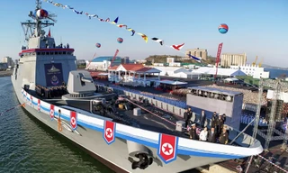 Triều Tiên điều tra vụ tai nạn nghiêm trọng khi hạ thủy tàu khu trục 