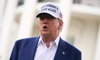 Tổng thống Mỹ Donald Trump phát biểu với báo chí ngày 18/6. (Ảnh: AP)