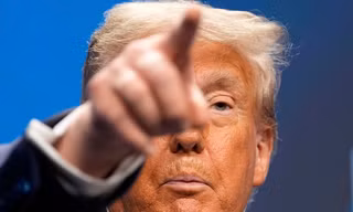 Tổng thống Mỹ Donald Trump. (Ảnh: AP)