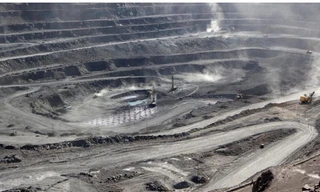 Một mỏ đất hiếm ở vùng Nội Mông, Trung Quốc. (Ảnh: Reuters)