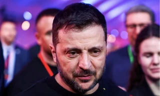 Tổng thống Ukraine Volodymir Zelensky. (Ảnh: Reuters)