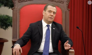 Phó Chủ tịch Hội đồng An ninh Nga Dmitry Medvedev. ̣(Ảnh: Reuters)