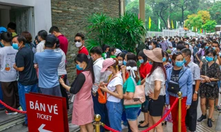 Vã mồ hôi, chen chân vào khu vui chơi giải trí tại TPHCM 