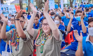 Bạn trẻ tại TPHCM tham gia Ngày hội quốc tế những người tình nguyện 2022