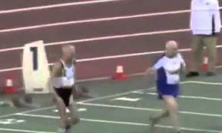 Cuộc đua độc nhất vô nhị của 2 cụ ông ngoài 90