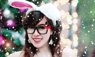 Hotgirl Mai Thỏ nóng bỏng cùng giáng sinh