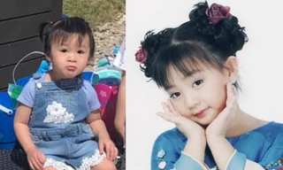 Con gái Xuân Mai xinh như thiên thần giống y mẹ hồi nhỏ gây 'sốt' mạng xã hội