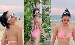 Hoa hậu Tiểu Vy diện bikini nóng bỏng, khoe body 'cực phẩm' sau 4 năm đăng quang