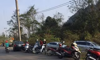 Hiện trường xảy ra vụ việc.