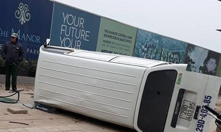 Hiện trường vụ tai nạn. Ảnh: Otofun