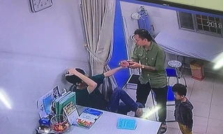 Hình ảnh vụ việc cắt từ video.