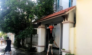 Ngôi nhà nơi xảy ra sự việc.