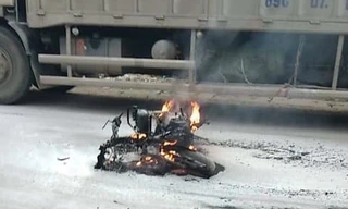 Hiện trường vụ việc.