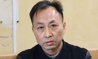 Đối tượng Huang Jian Rong tại cơ quan điều tra. Ảnh: Công an tỉnh Hải Dương.