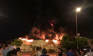 Hiện trường vụ cháy. Ảnh Facebook