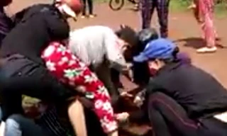 Hình ảnh cắt ra từ clip.