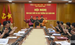 Bàn giao chức vụ Cục trưởng Cục Quân nhu, Tổng cục Hậu cần - Kỹ thuật 