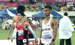 Nguyễn Trung Cường phá sâu kỷ lục quốc gia tại giải điền kinh châu Á