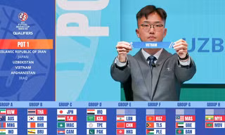 Futsal Việt Nam cùng bảng Trung Quốc ở vòng loại châu Á 2026