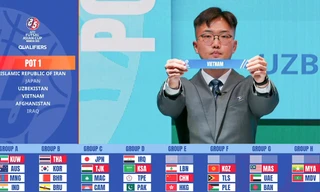 Futsal Việt Nam cùng bảng Trung Quốc ở vòng loại châu Á 2026