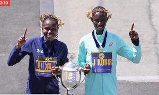 VĐV Kenya thống trị đường đua Boston Marathon 2025