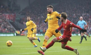 Liverpool thắng nhẹ Wolves trong ngày Salah ghi bàn thứ 101 tại Anfield