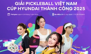 Hơn 1 tỷ đồng giải thưởng chờ đón các tay vợt xuất sắc tại Giải Vô địch Pickleball Việt Nam 2025