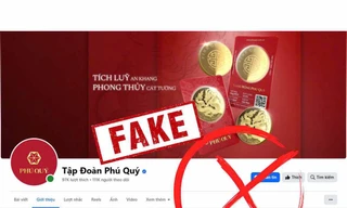 Cảnh giác với các trang giả mạo fanpage của Tập đoàn Vàng bạc Đá quý Phú Quý